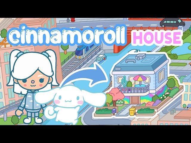 Cinnamoroll SANRIO Cute Blue Rainbow Family House not FREE TOCA BOCA House Ideas Toca Life World