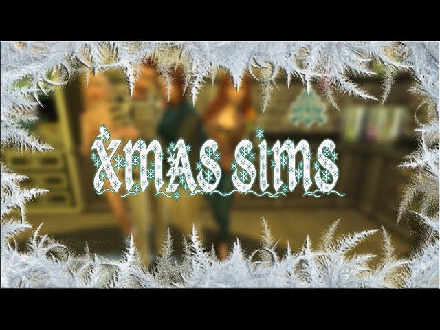 COLABORACION XMAS SIMS |25| Navidades mágicas  Sims 4