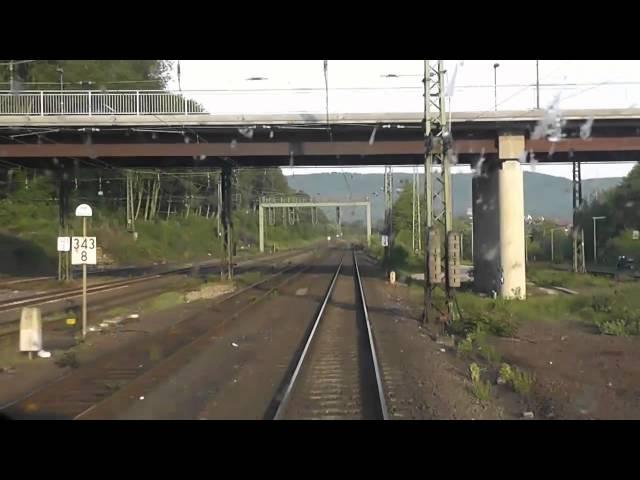 Führerstandsmitfahrt Kassel Hbf - Kassel Wilhelmshöhe