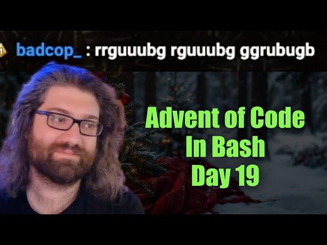 Infinite Towel Glitch. Advent of Code 2024 in Bash: Day 19 - Linen Layout