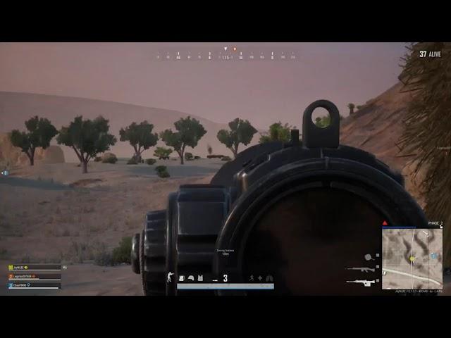 PUBG Lynx AMR .50 Caliber Looting and Shooting