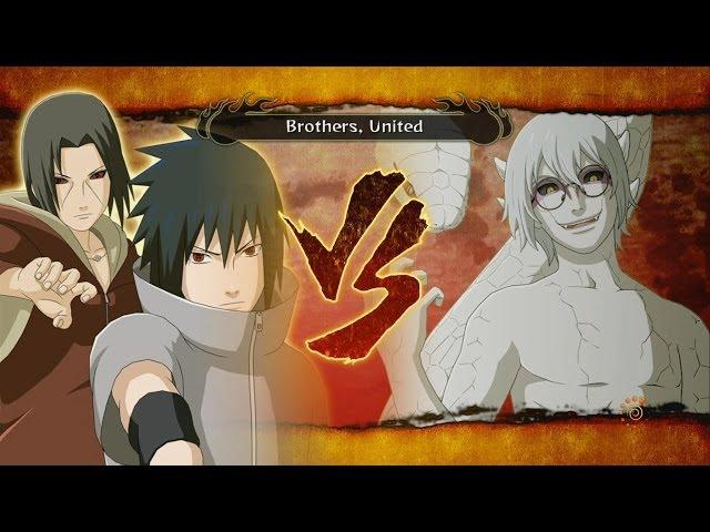 Naruto Shippuden: Ultimate Ninja Storm 3: FULL BURST - Sage Kabuto vs Sasuke & Itachi Boss Battle