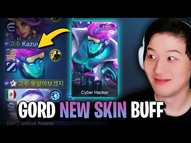 Spam to play Gord! new skin Cyber Hacker | Mobile Legends