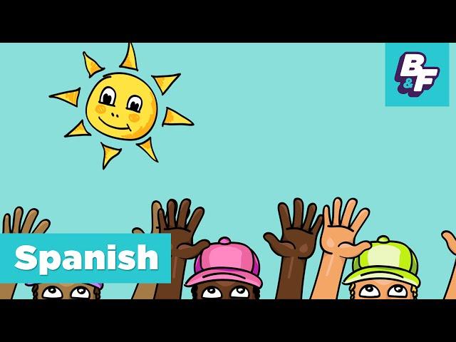 Learn Spanish Greetings - Hola Amigo - with BASHO & FRIENDS