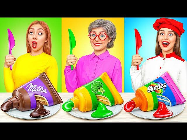 Me vs Grandma Cooking Challenge | Funny Food Recipes by Multi DO Joy