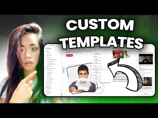 Creating Custom  page and product Templates | A Step-by-Step Online Store Setup Tutorial