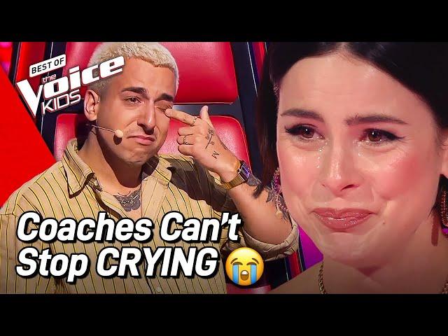 EMOTIONAL Coaches CRY During these Performances on The Voice Kids 