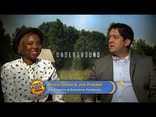 Creators / Executive Producers Misha Green & Joe Pokaski on "Underground"