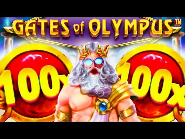 мегавин х100 в gates of olympus! Дед давно так не исполнял!