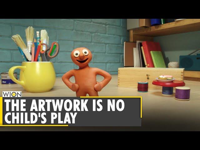 Alexei Mikulin uses plasticine to create art forms | What is plasticine | English news