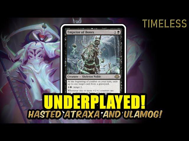 Underplayed Card! The Emperor of Bones Rescaminator | Timeless BO3 Ranked | MTG Arena