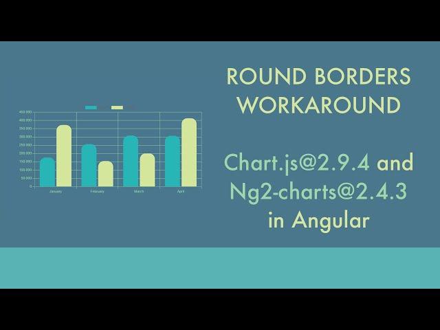 ROUND BORDERS Workaround Chart.js 2.9.4 and Ng2-charts 2.4.3 in Angular | Aelli codes