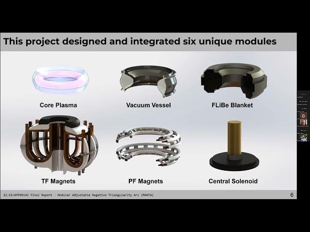 MIT PSFC & Columbia University Fusion Design Class Final Presentations