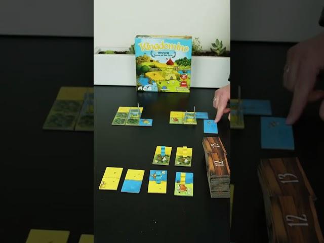 #kingdomino is a great gateway game! #boardgame #kingdom #boardgames #boardgamegeek #boardgameYT