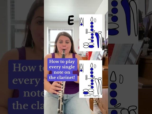 How to play every note on the clarinet