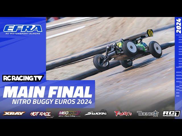 Main Final - EFRA Nitro Buggy European Championships 2024