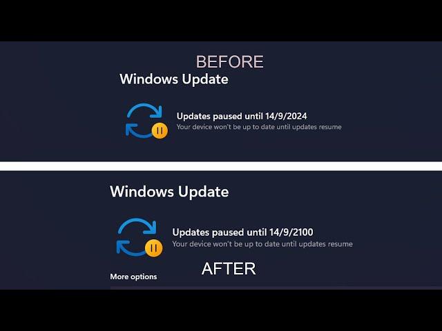 How to stop Windows Update Forever I No software required