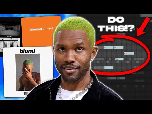 the secrets behind Frank Ocean's genius production!?