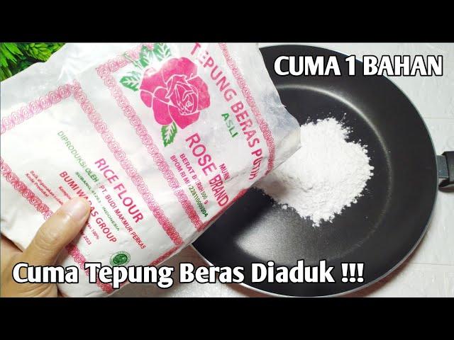 Tidak lagi beli cemilan diluar !!! Modal tepung beras aja bisa jadi cemilan enak