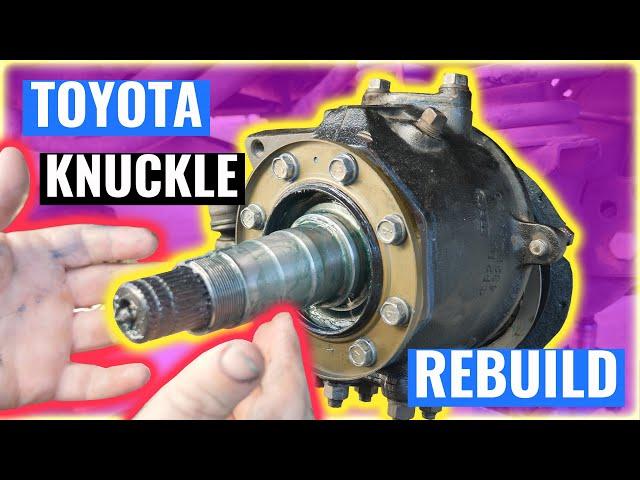 Toyota LandCruiser 40 60 80 70 76 78 79 105 Hilux Knuckle CV and Birfield Rebuild