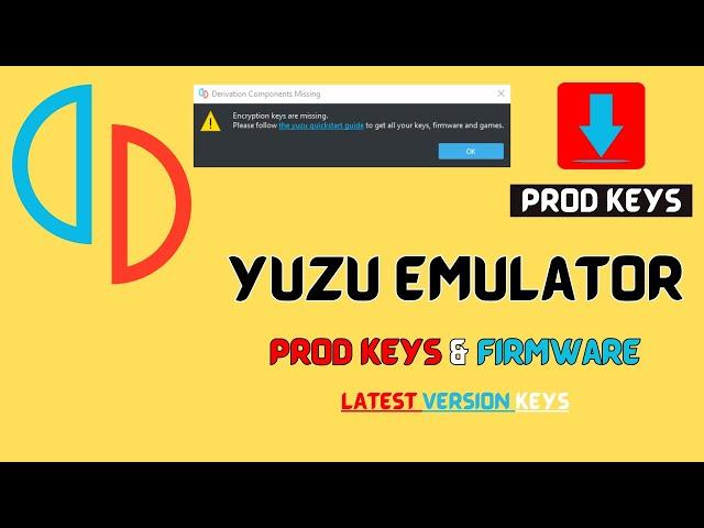 Yuzu Prod Keys & Firmware Update 17.0.1 Setup Guide (Version)