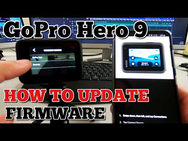 How to Update GoPro Hero 9 Firmware | GoPro App