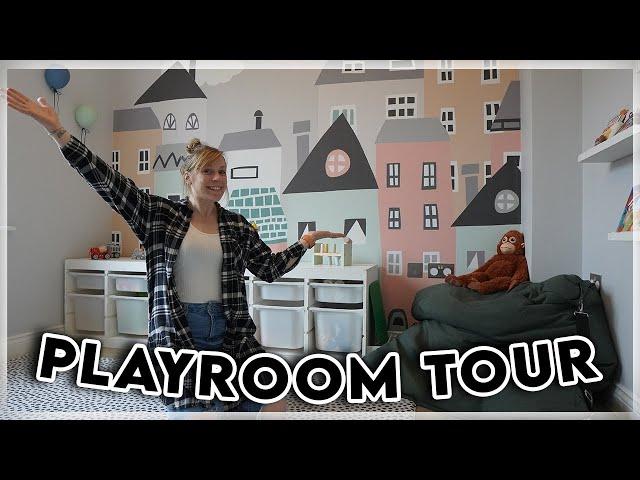 Playroom Tour - See What's In My Toddlers Playroom - Toy Rotation