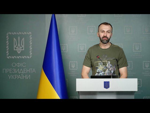 Брифінг Сергія Лещенка, радника керівника Офісу Президента України