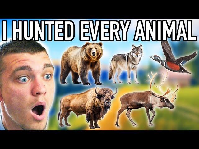 I Hunted Every Animal on Yukon valley!