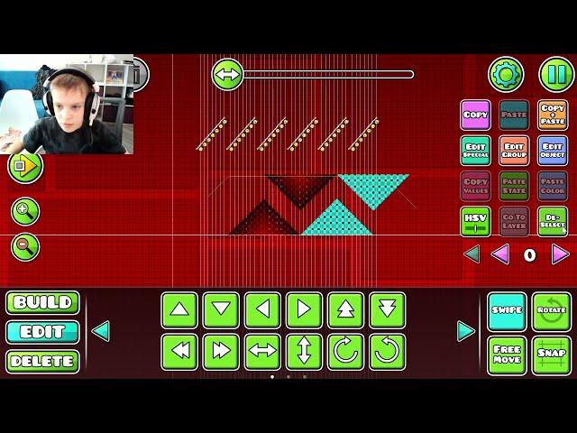 Как сделать nine circles эффект в geometry dash