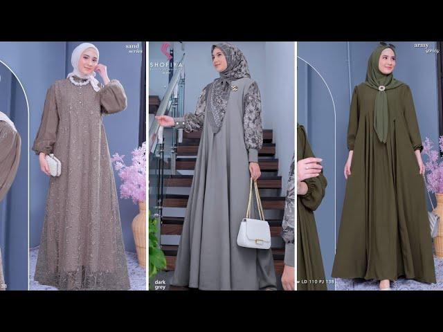 25+ MODEL GAMIS LEBARAN SYARI KEKINIAN 2024 2025 / Part 7