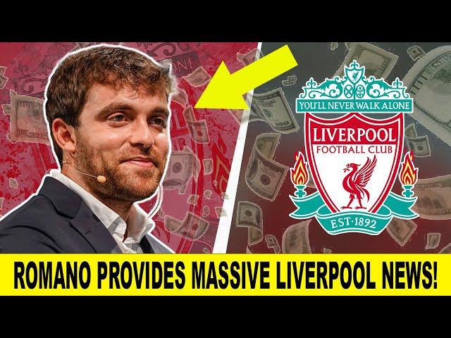 Fabrizio Romano Provides MASSIVE Liverpool Transfer News AGAIN…