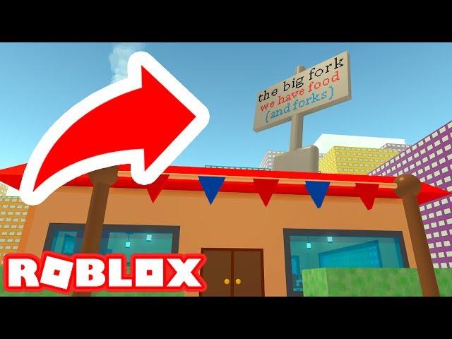 HOW TO ENTER THE BIG FORK RESTAURANT IN ROBLOX CLEANING SIMULATOR