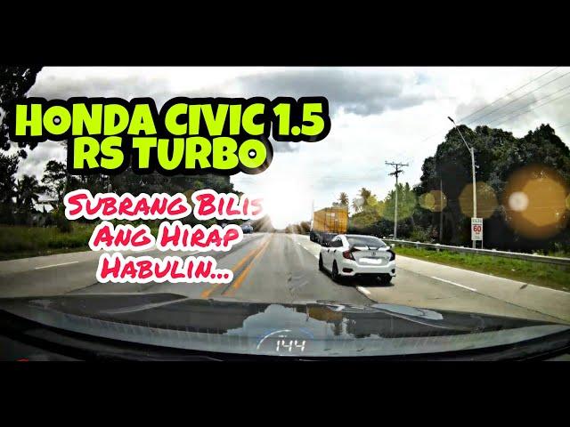 HONDA CIVIC 1.5 RS TURBO/SUBRANG BILIS HIRAP HABULIN...