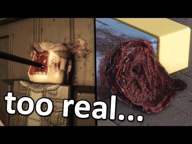 this NEW roblox GORE horror game is TOO SCARY...