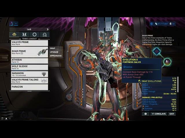 Boar Incarnon Build - Warframe