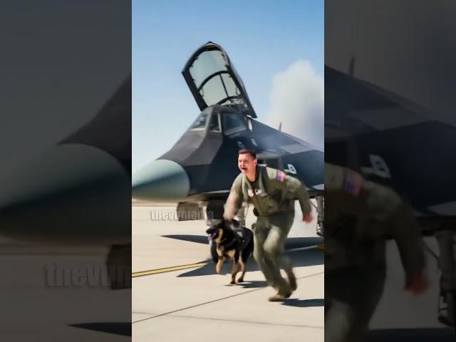 K9 Dog's Warning Saves Military Pilot! #rescue #animals #pets