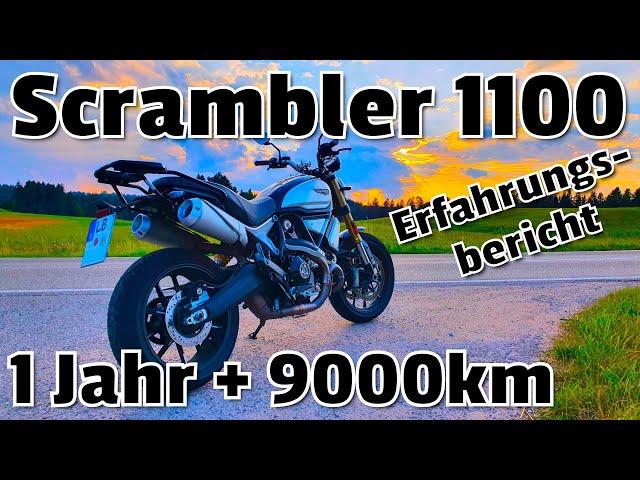 Ducati Scrambler 1100 - Erfahrungsbericht 1 Jahr, 9000km