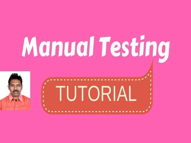 Manual Testing Step by Step Tutorial