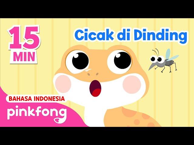 Cicak Cicak di Dinding & Pok Ame-ame | Lagu Anak Indonesia | Pinkfong Baby Shark untuk Anak anak