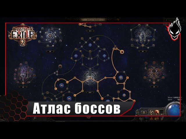 Path of Exile 2 - Boss Atlas Tree - Атлас боссов