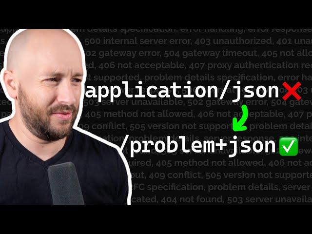 Stop returning custom error responses from your API. Do this instead.