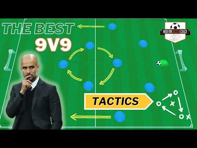 BEST Tactical Shapes for 9v9 Youth Games