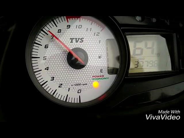 Top speed of tvs victor 2018