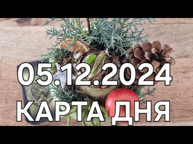 05 декабря 2024 | карта дня | все знаки зодиака 🃏