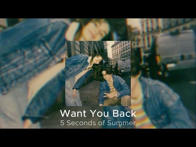 Want You Back Edit Audio