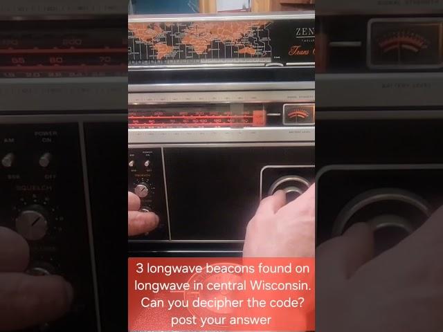 3 different longwave beacons found in Wisconsin. Can you identify them? Please post your answers.
