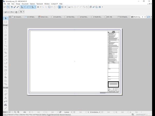 Create Stunning Layout Books with Master Layouts and save to PDF in Archicad. LESSON 9