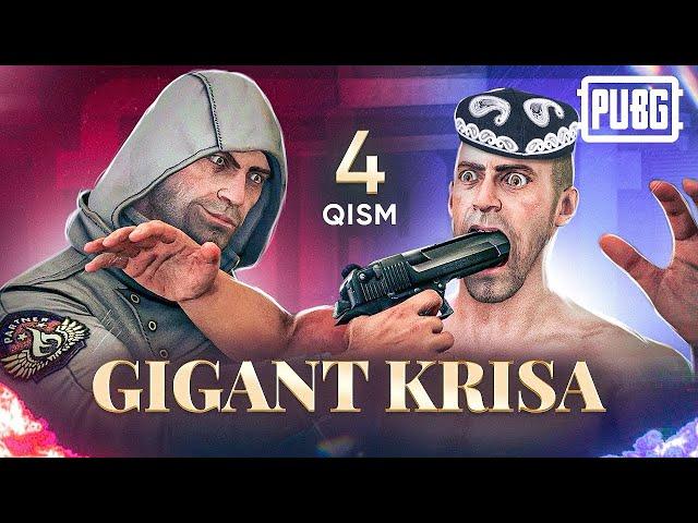 PUBG - GIGANT KRISA SARGUZASHTLARI #4 • GIGANT KRISA O'ZBEKCHA DUBLYAJ PRIKOL 2023