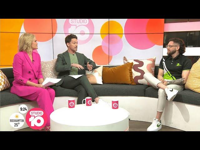 Top Blokes Mentor shares his mental health story on Studio 10 (TRIGGER WARNING)